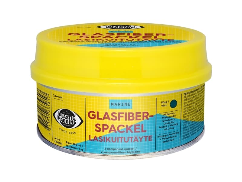 PP glasfiberspackel 180 ml