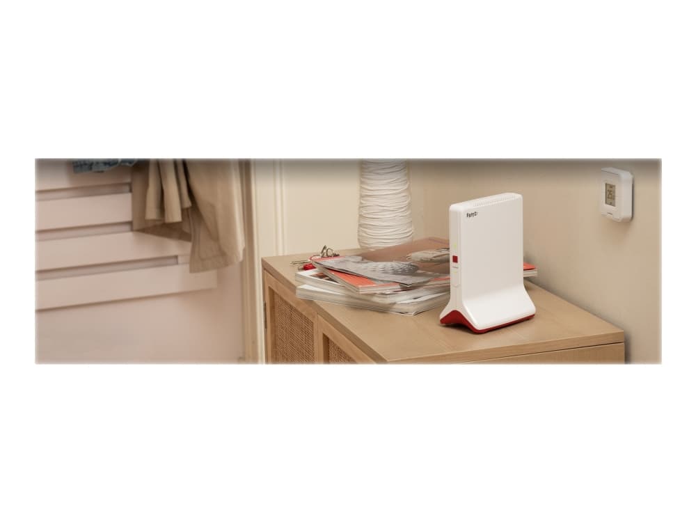 FRITZ! Repeater 6000 - Räckviddsökare för wifi - 1GbE, 2.5GbE - Wi-Fi 6 - 2,4 GHz (1 band)/5 GHz (2 band)