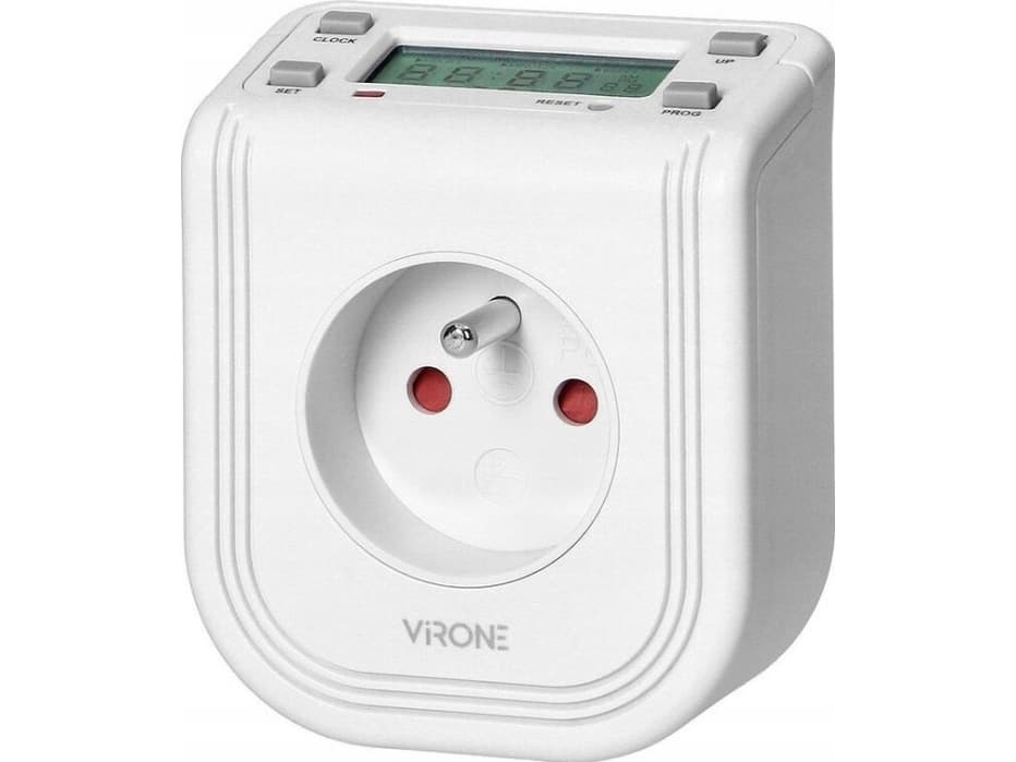 Virone elektronisk tidsprogrammerare On-DT-4 stort display