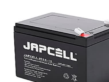 Japcell JC12-12 12V 12Ah AGM blybatteri