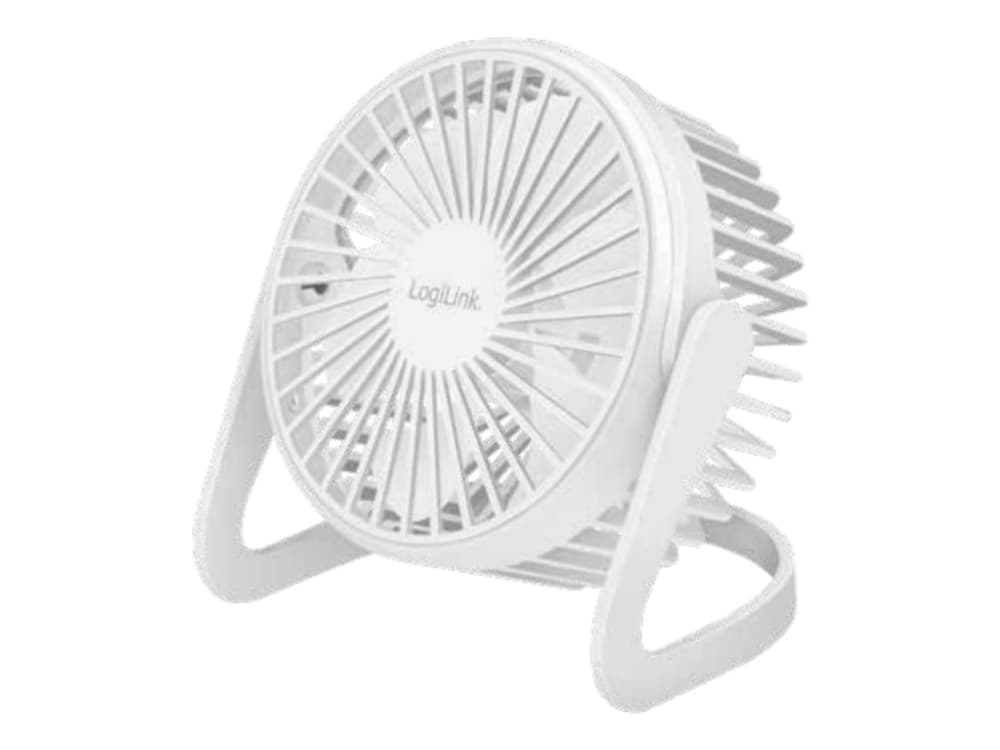 ZUB Logilink USB-fläkt 12,7 cm vit