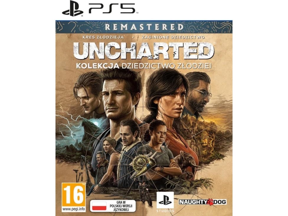 Naughty Dog Uncharted: Collection Thieves' Legacy PS5
