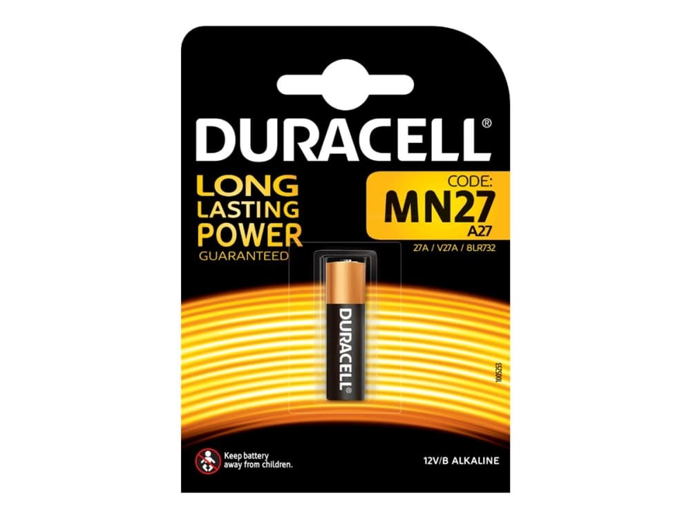 Duracell Security MN27 - Batteri MN27 - alkaliskt