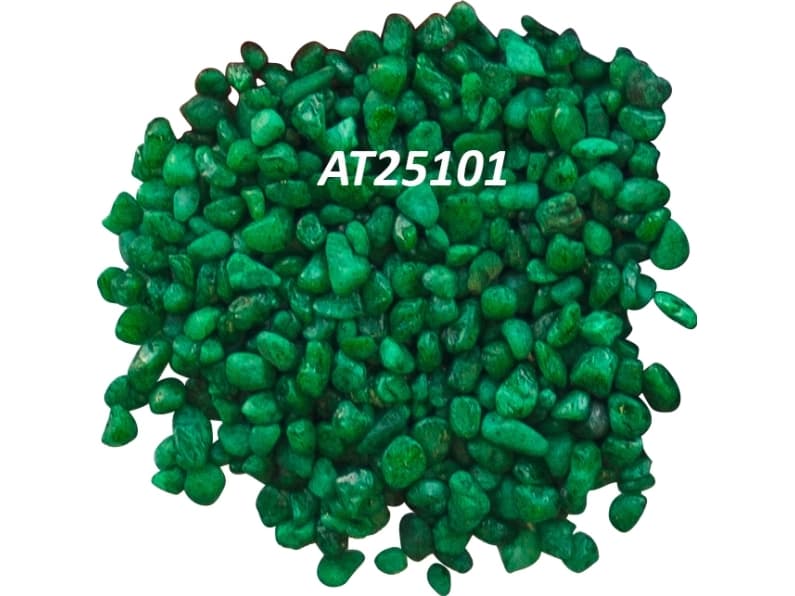 Zumaline Akvastabil Libra, färgad grus 3–5 mm, 1 kg, grön