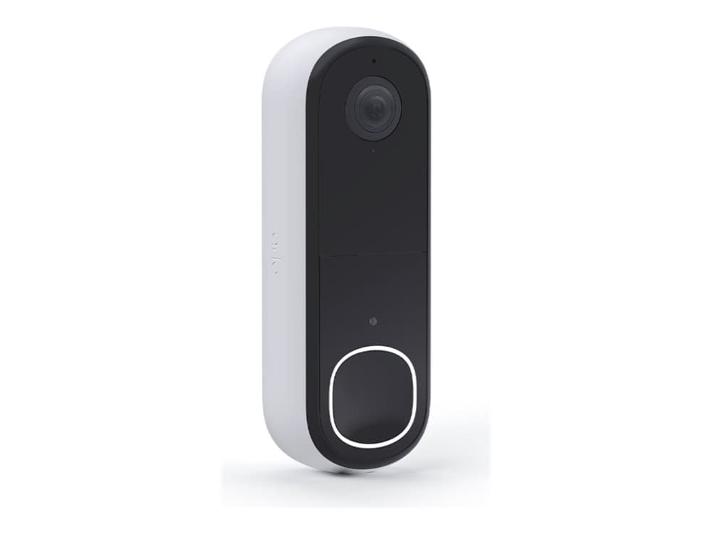 Arlo Video Doorbell 2K (2nd Generation) - Smart dörrklocka - med kamera - trådlös - Wi-Fi - 2.4 Ghz - vit