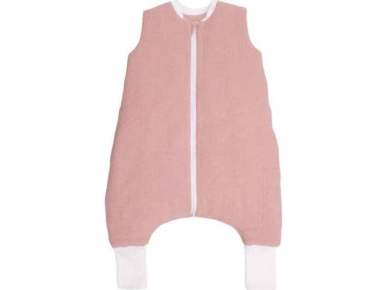 PULP BAMBOO muslin sovpåse med stoppning och benrosa TOG 2,5 (från 6 mån till 2,5 år)