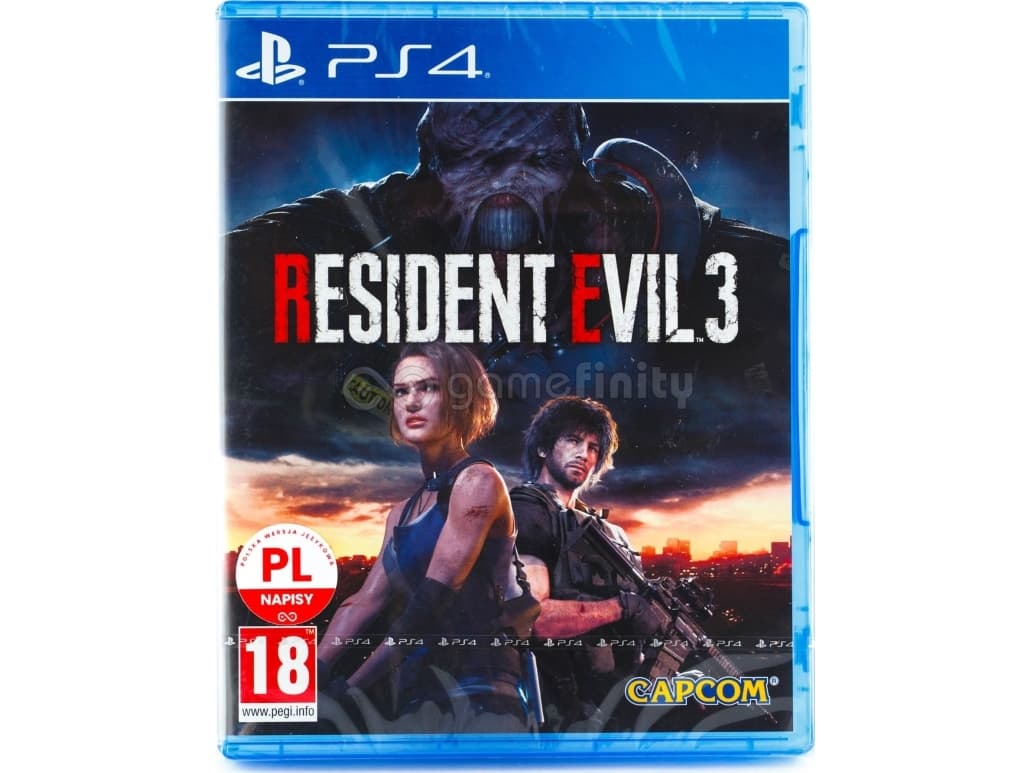 Capcom Resident Evil 3, PlayStation 4, M (Mogen), Fysiskt medium