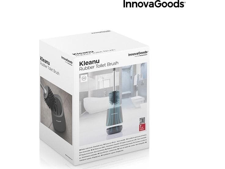 InnovaGoods toalettborste stående grå (V0103258)