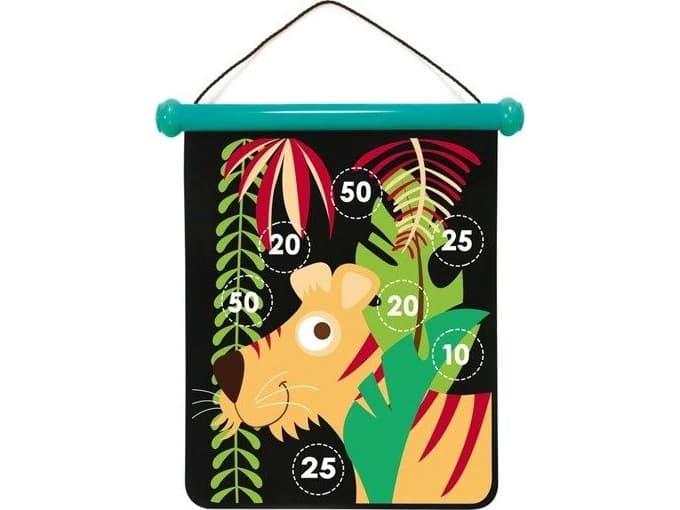Magnetiska dartspel storlek M Jungle