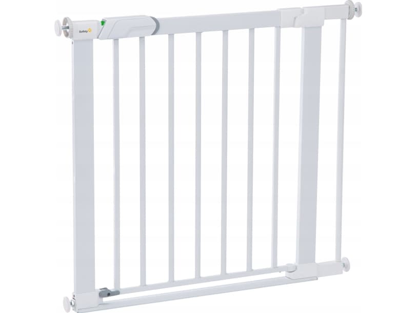 SAFETY 1ST säkerhetsgrind FLAT STEP, vit, 73 cm, metall, 2443431000