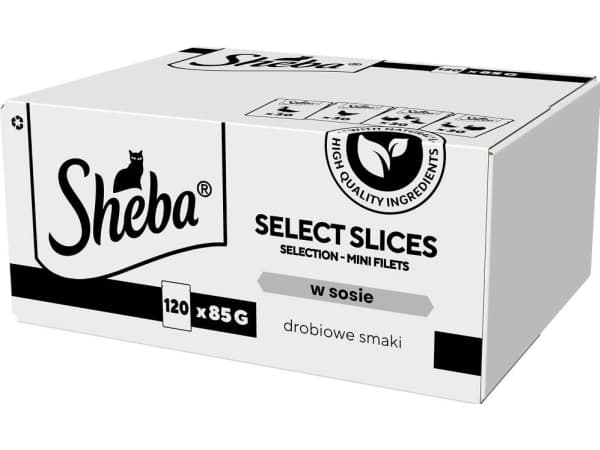 Sheba Select Slices fjäderfä 120x85g