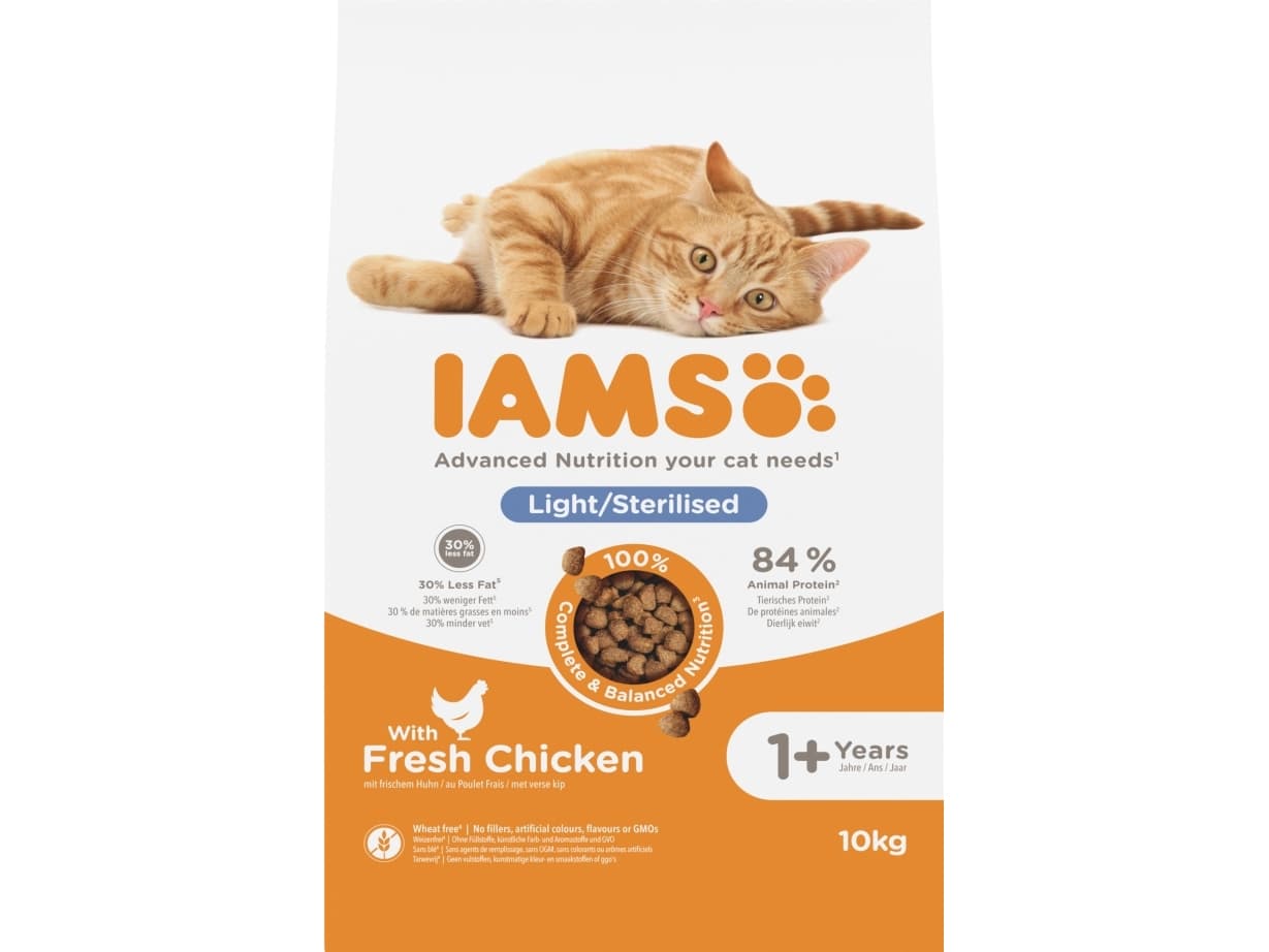 Iams CAT Vitality Adult Sterilised 10 kg