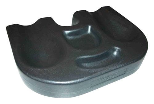 Knäkudde formgjuten 40x30 cm polyeten