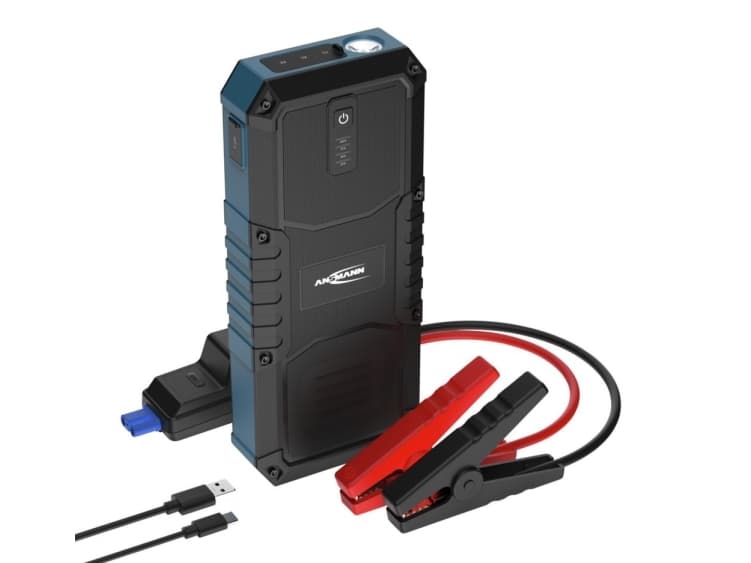 Ansmann startladdare. Powerbank + ficklampfunktion (1900-0130)