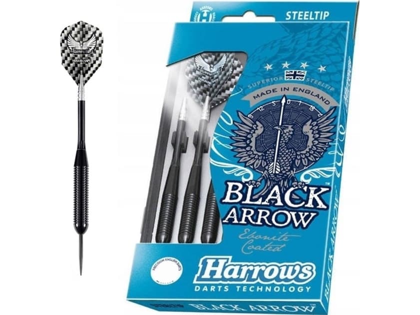 Harrows dartpilar RZUTKI STL BLACK ARROW 19 G