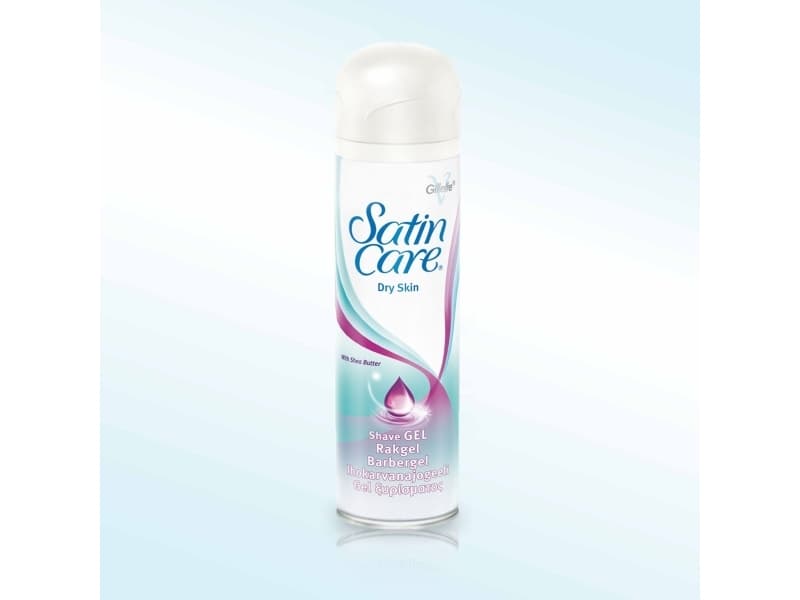Gillette Satin Care Dry Skin Shave Gel with Shea Butter 200ml