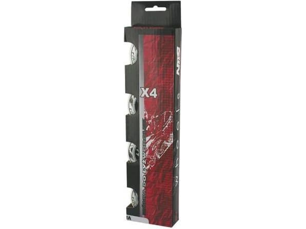 Nils Extreme PU 70x24 mm 82A vita hjul (4 st.) (16-30-008)
