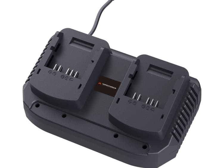 Yard Force laddare med dubbla portar 20 V 2x2A (YF-ALC40D)