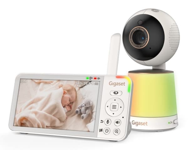 Gigaset BABY 500 Video, 300 m, 60 min, 50 m, 300 m, Vit, LCD