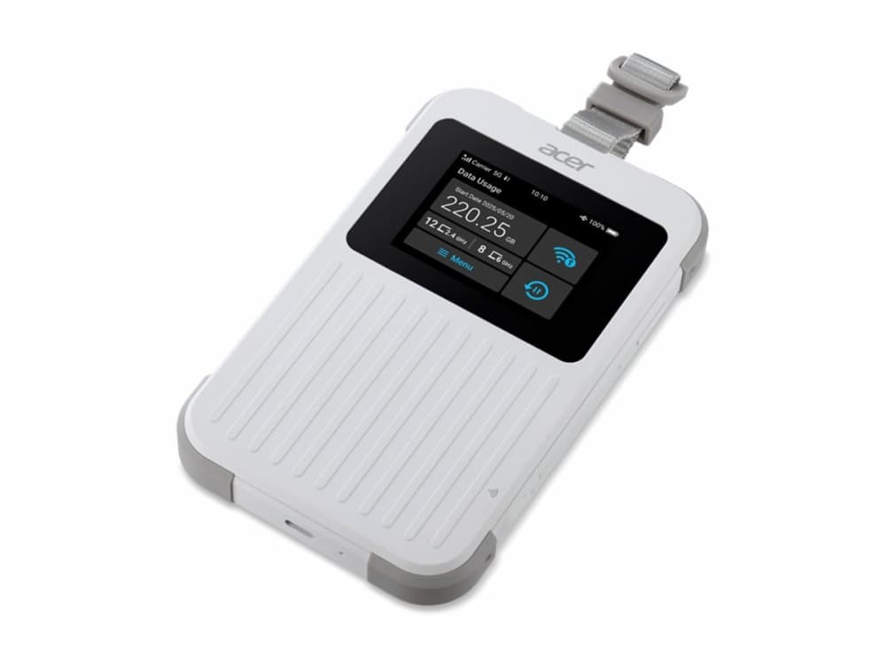 Acer - Mobil hotspot - 5G LTE - 3.27 Gbps - Wi-Fi 5, Wi-Fi 6, NFC - med 1GB data - för Acer P1258, P1358, P1558, P5550, S1287, S1387, XL2521 