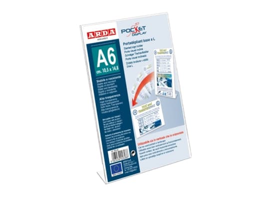 ARDA 80LA6, Transparent, A6, Universal, 105 mm, 148 mm