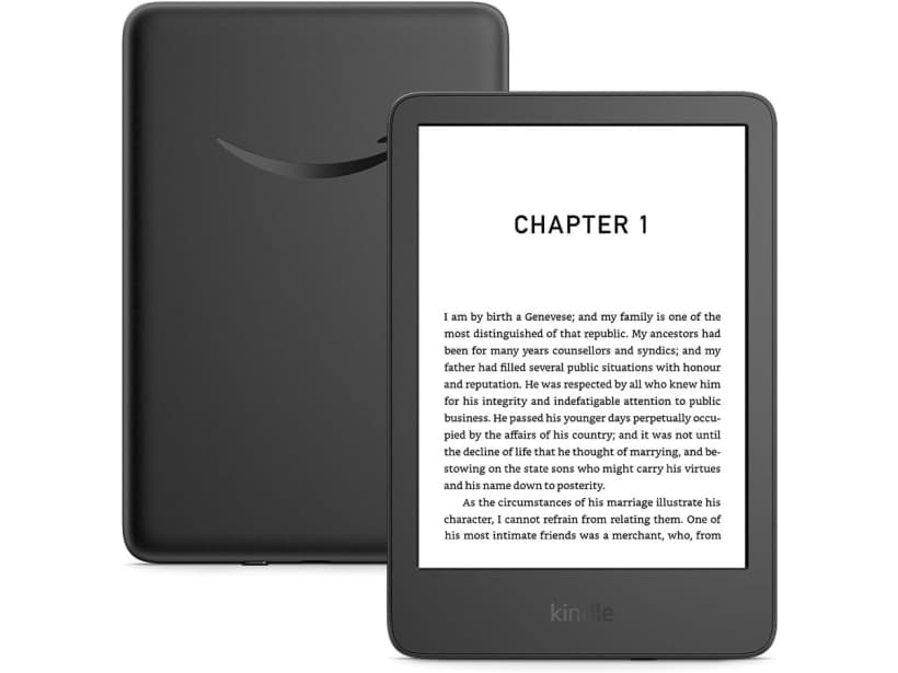 Amazon Kindle 11 e-bokläsare 6 utan reklam 16 GB svart
