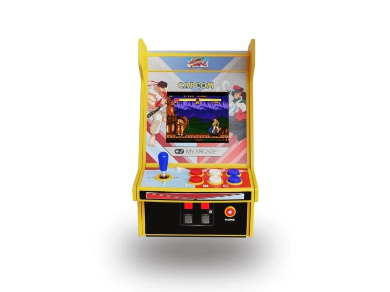 My Arcade Super Street Fighter II Micro Plyaer Pro, Multifärg, 6,98 cm (2.75), USB Type-C, 3,5 mm, USB/Batteri, AA