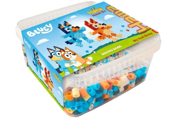 Hama maxi hink pärlor + platta, Bluey