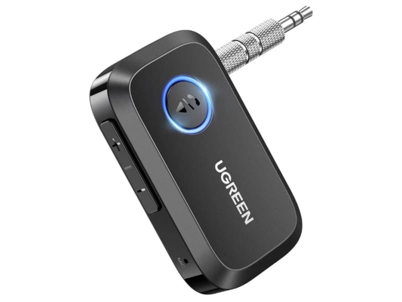 Ugreen CM596 Bluetooth 5.3 AUX ljudmottagare - svart