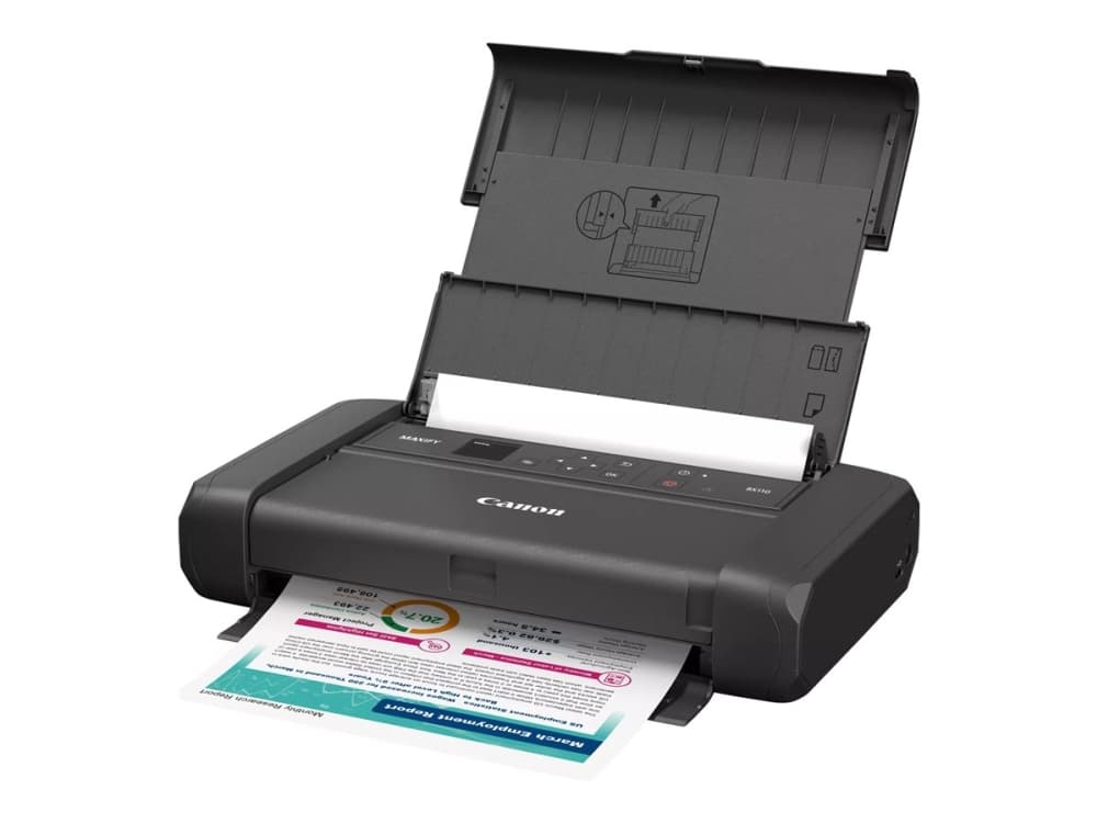 Canon MAXIFY BX110 - Skrivare - färg - bläckstråle - A4/Legal - 4800 x 1200 dpi - upp till 9 ipm (bilder per minut) (mono)/ upp till 5.5 min/sida