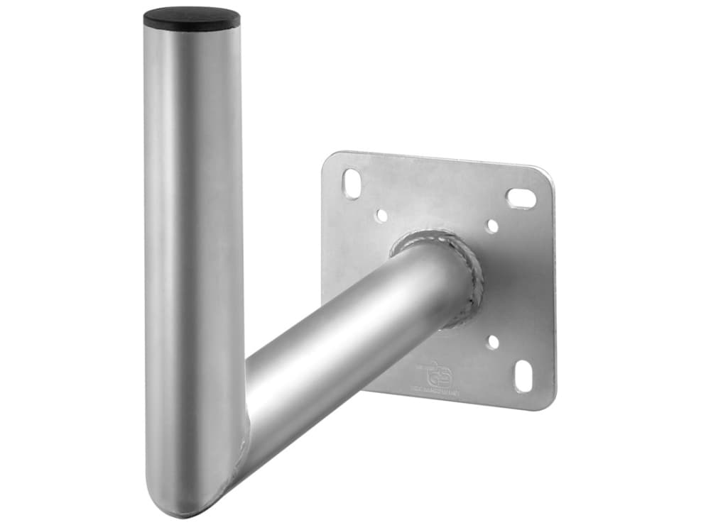 Goobay - Monteringssats (väggfäste) - för satellitskiva - aluminium - vit
