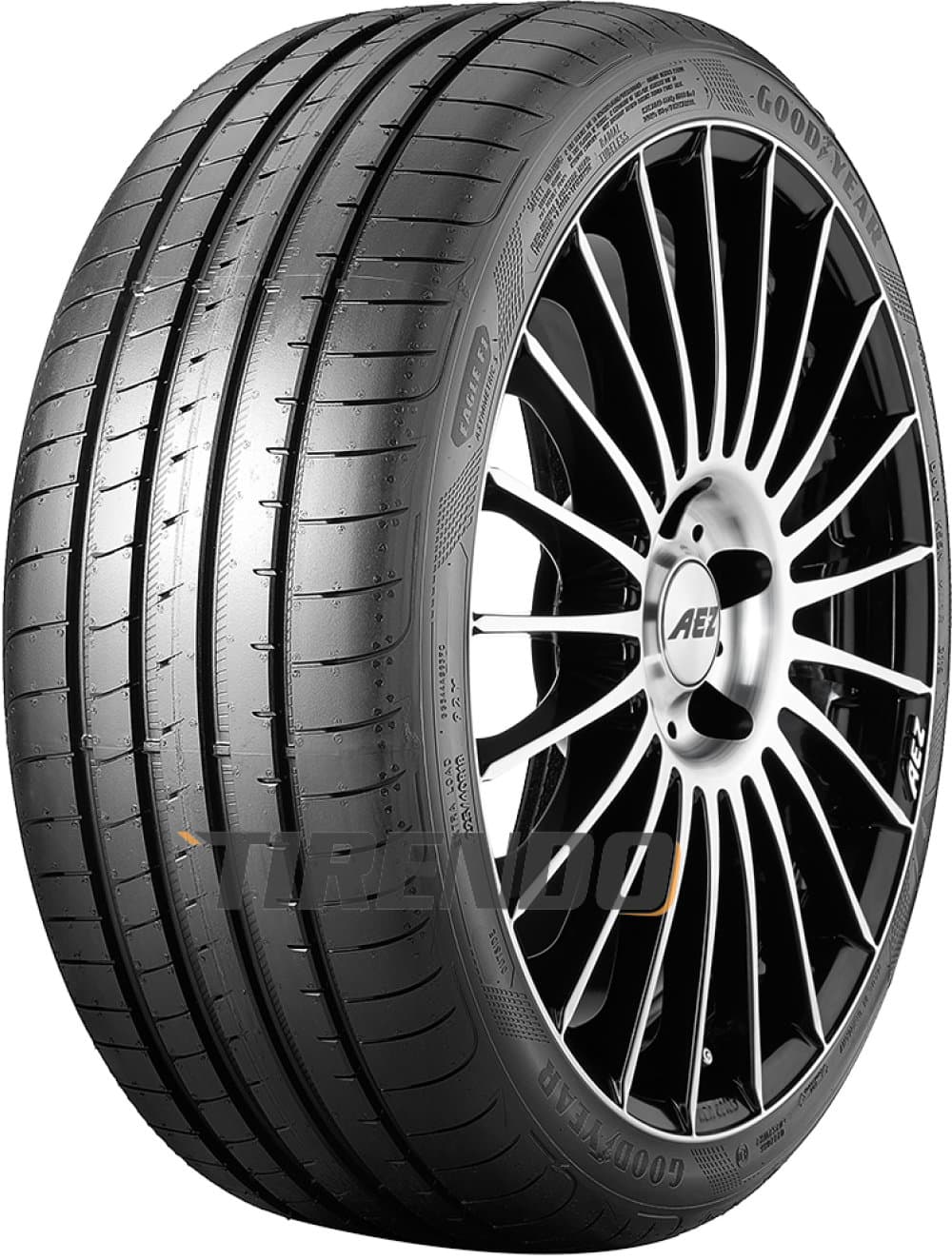 Goodyear Eagle F1 Asymmetric 5 ( 245/35 R20 95Y XL *, EDR, med fälgskyddslist (MFS) )