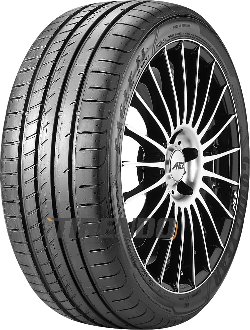 Goodyear Eagle F1 Asymmetric 2 ( 265/50 R19 110Y XL EVR, N1, SUV, med fälgskyddslist (MFS) )