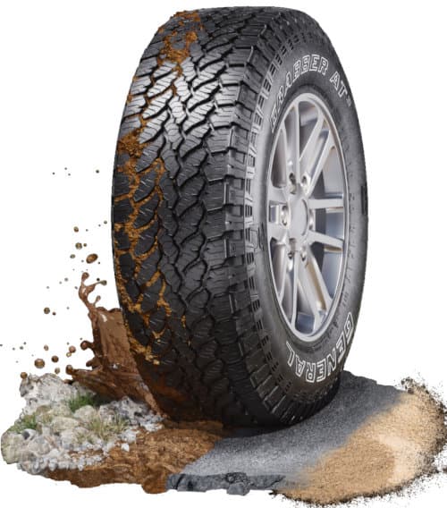 General GRABBER AT3 ( 255/55 R19 111H XL, med fälgskydd )