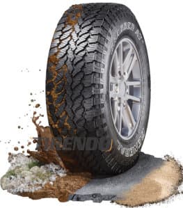 General GRABBER AT3 ( 255/55 R19 111H XL, med fälgskydd )