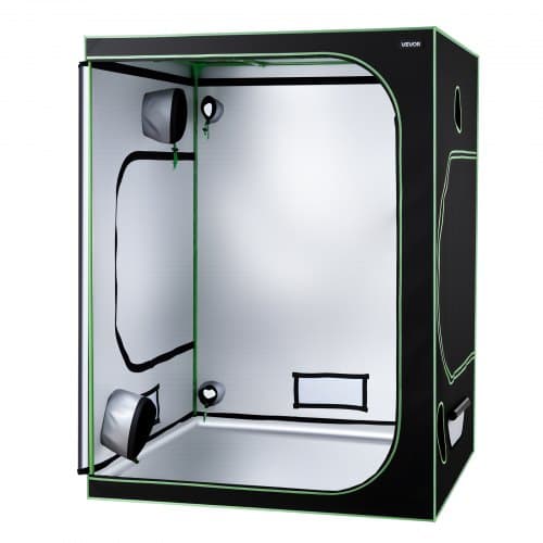 Odlingsbox-kit, 150x150x200 cm, Svart, Inomhusodling