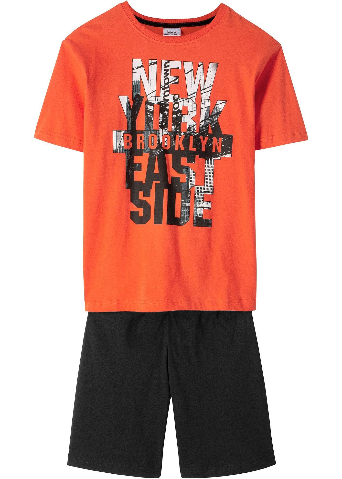 Pyjamas med shorts (2 delar)