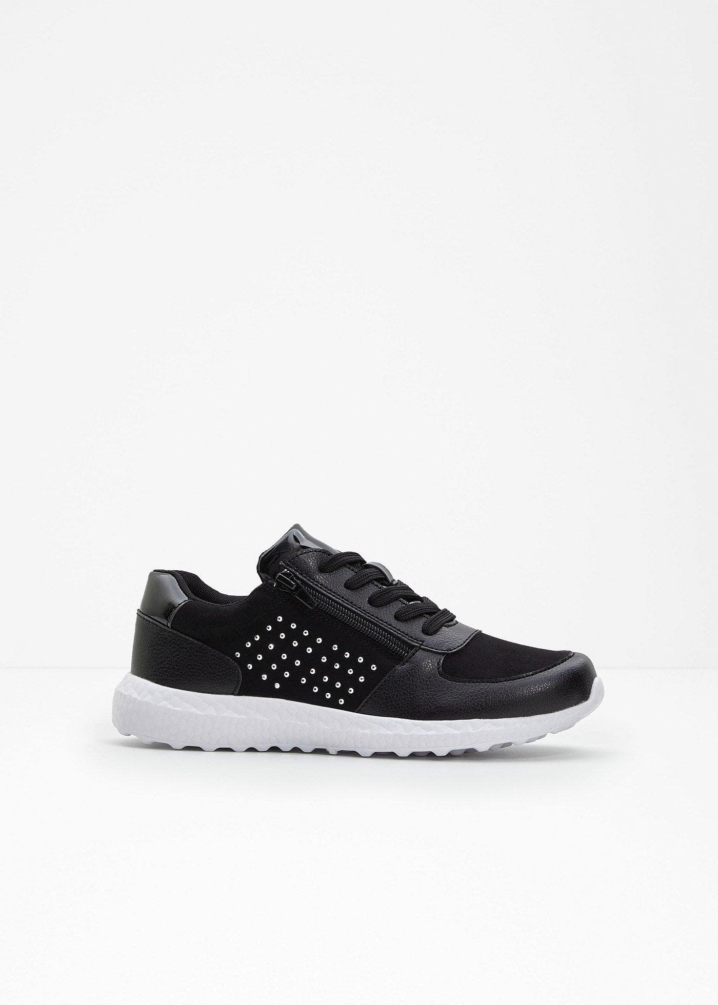 Sneakers med glitterstenar