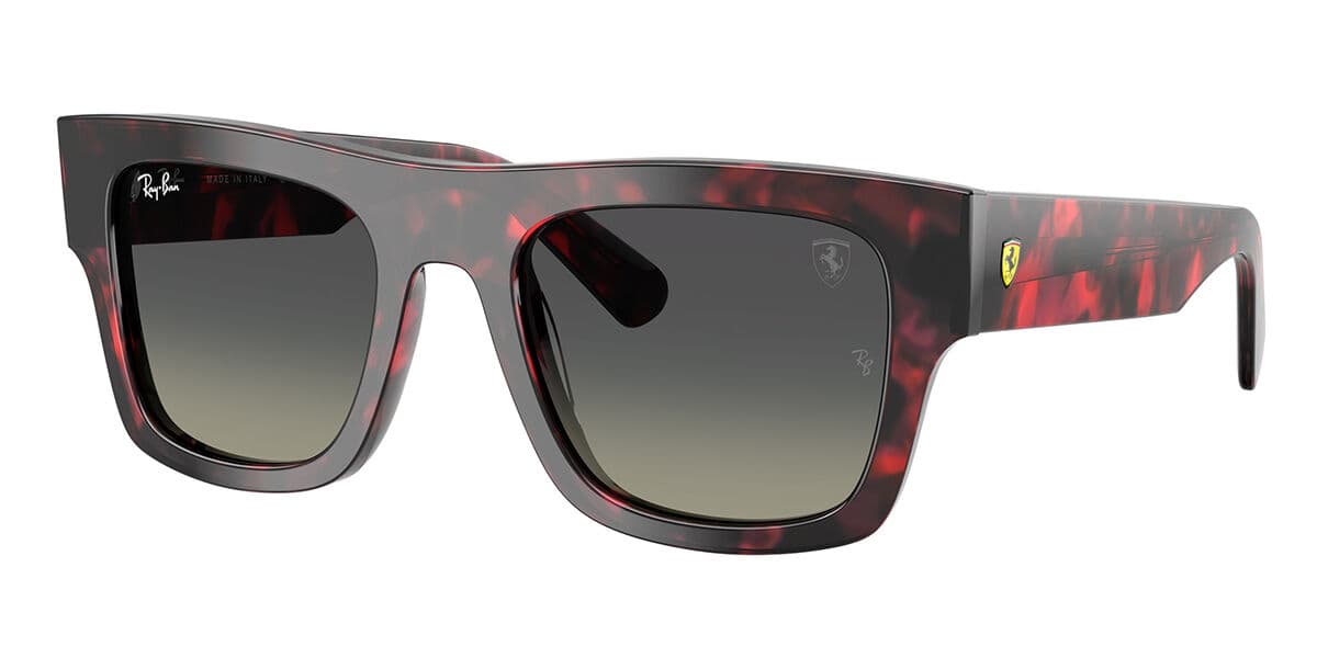 Ray-Ban RB2217M F70511 53 Sköldpaddemönstradeshell Solglasögon Män