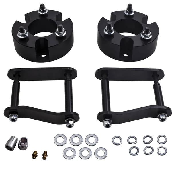 Navara - Höjningssats Leveling Kit - 7,6 cm Fram - 5,1 cm Bak - 2WD 4WD - 2005-2015