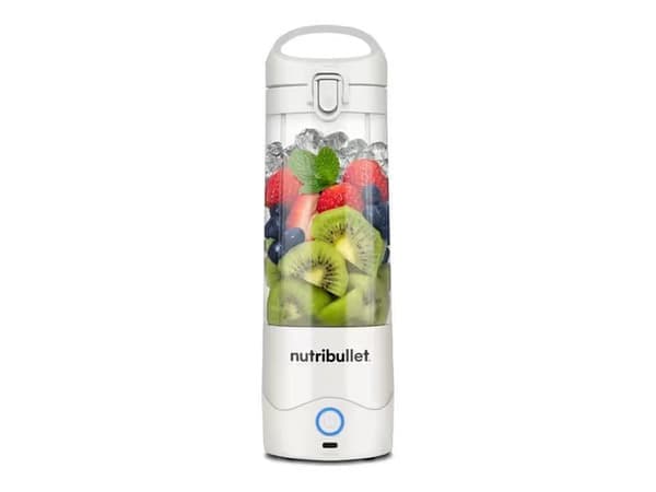 NutriBullet Portable NBP003W - Blandare - 475 ml - sladdlös - vit