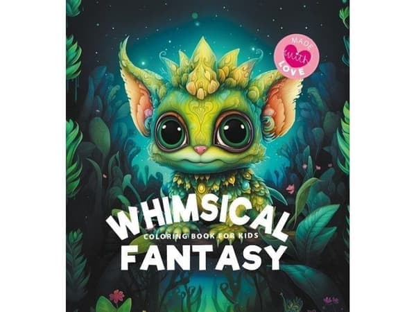 Färgbok 160x160 nyckfull fantasy Varelser |