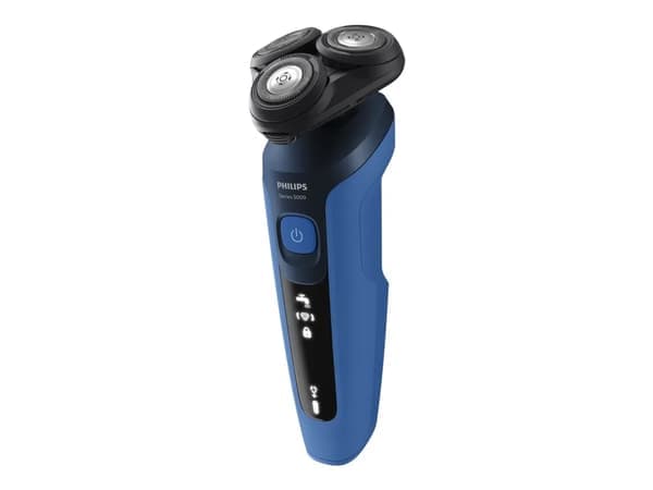 Philips SHAVER Series 5000 S5466 - Rakapparat - sladdlös - mörkblå