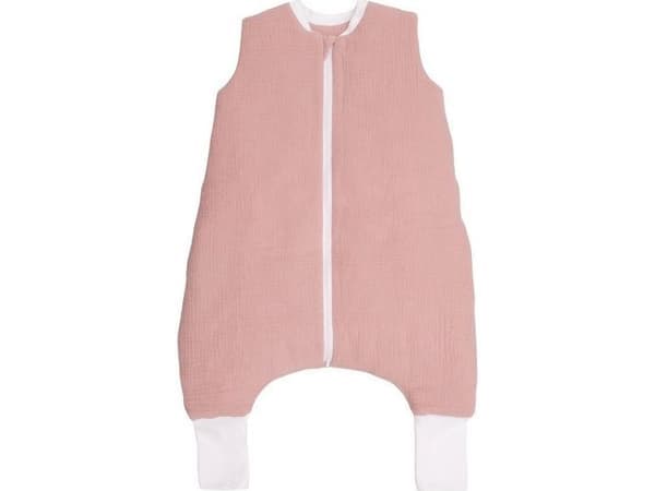 PULP BAMBOO muslin sovpåse med stoppning och benrosa TOG 2,5 (från 6 mån till 2,5 år)