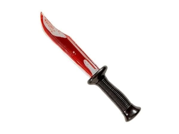 Blodig kniv