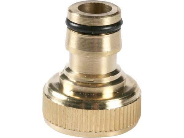 Greenmill krananslutning i mässing 1" (GB1028C)