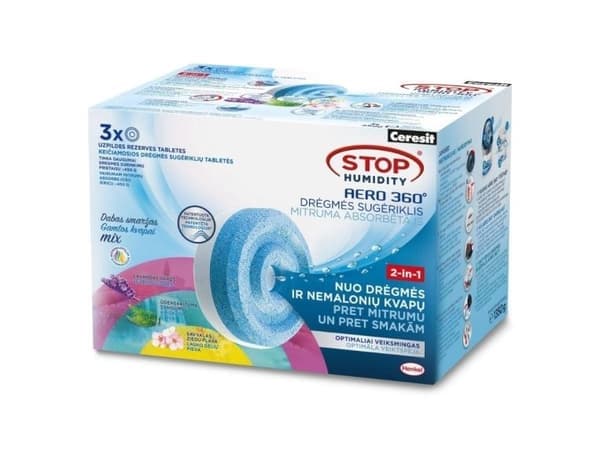 Henkel TABLET MOIS ABS STOP AER FRAG MIX 3 x 450 g