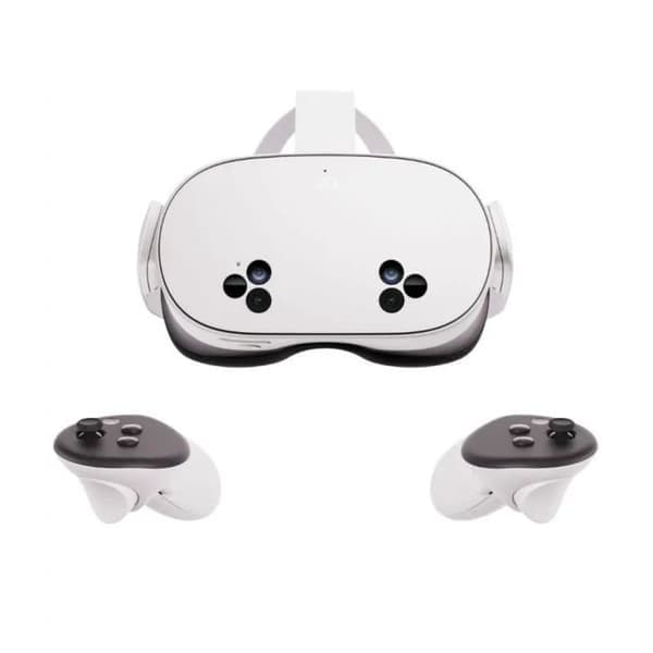 VR-glasögon META Meta Quest 3S 128GB + Gorilla Tag Cardboard Hero Bundle