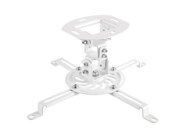LogiLink BP0057 - projektor/projektorhållare med armlängd 150 mm, vit, max 13,5 kg, aluminium, stål, -15 - 15°, 360°