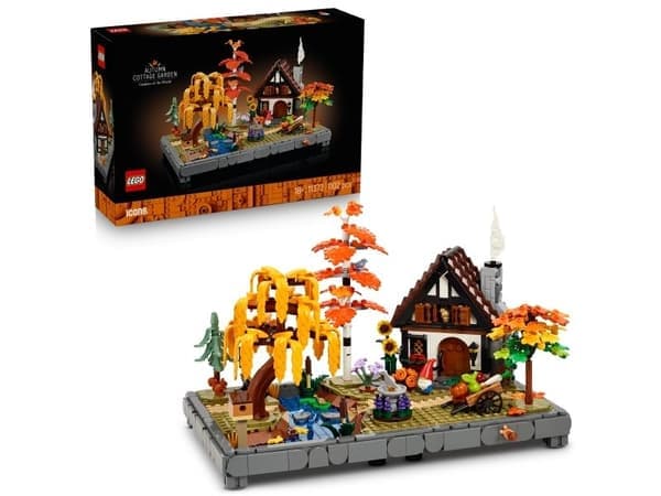 LEGO Icons 11372 Höstig stuga och trädgård